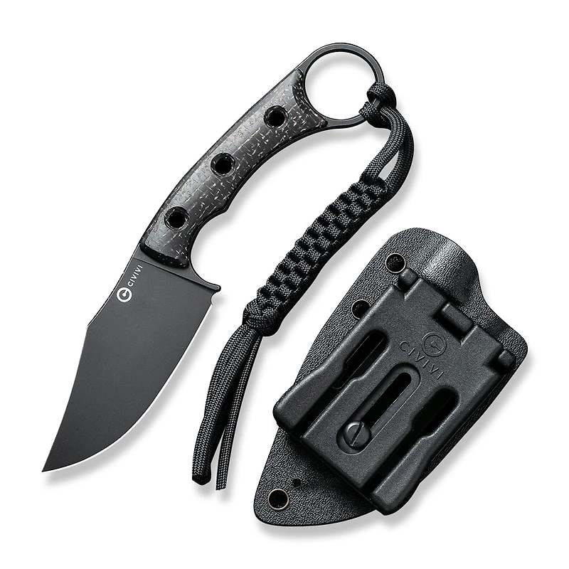 CIVIVI Midwatch Burlap Micarta Black (C20059B-1)
