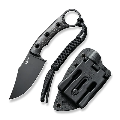 CIVIVI Midwatch Burlap Micarta Black (C20059B-1)