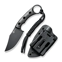 CIVIVI Midwatch Burlap Micarta Black (C20059B-1)
