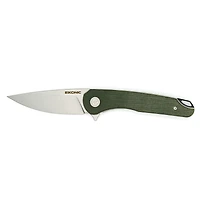 Eikonic Dromas Micarta Olive Green (441SGN)