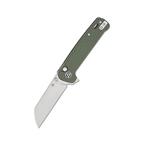 QSP Penguin Button Lock Micarta Green (QS130BL-C1)