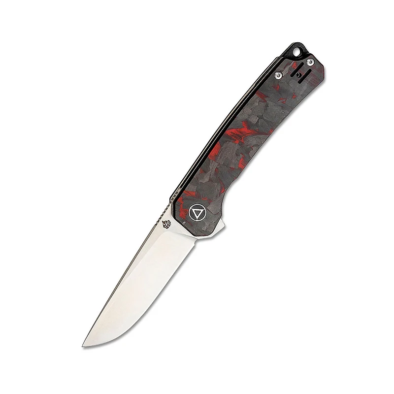 QSP Osprey Shredded Carbon Fiber G10 Red (QS139-F1)