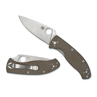 Spyderco Tenacious G10 Brown (C122GBNM4P)