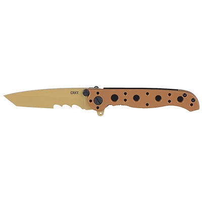 CRKT M16-10DZ Desert Tan Tanto Serrated (M16-10DZ)