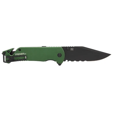 SOG Escape ATK 2.0 Alum Black/Green (SOG-11-52-01-43)