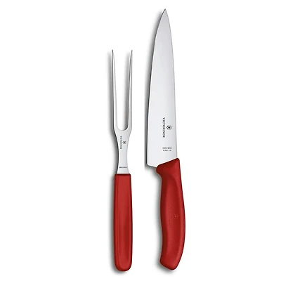 Victorinox Swiss Classic Carving Set Red 2Pc (6.7131.2G)