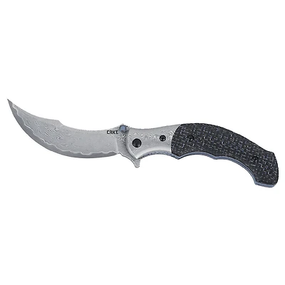 CRKT Ritual Compact Damascus  (Premium) (7466)