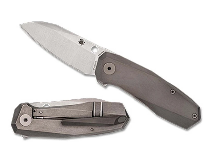 Spyderco Techno 3 Titanium CTS-XHP (C158TIP3)