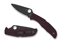 Spyderco Endela Burgundy Lightweight Black (C243BGBKP)