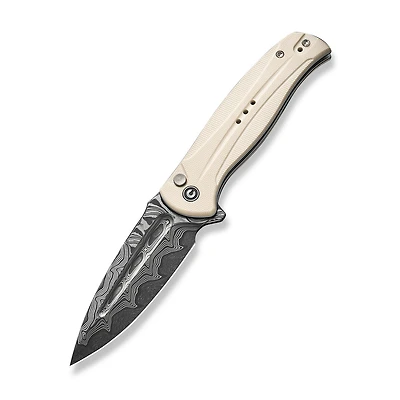 CIVIVI Incindie Damascus G10 Ivory (C23053-DS1)