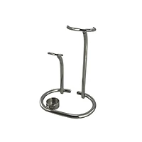 Ice Metal Stand Oval Base Chrome (IST-CHR2;FB004)