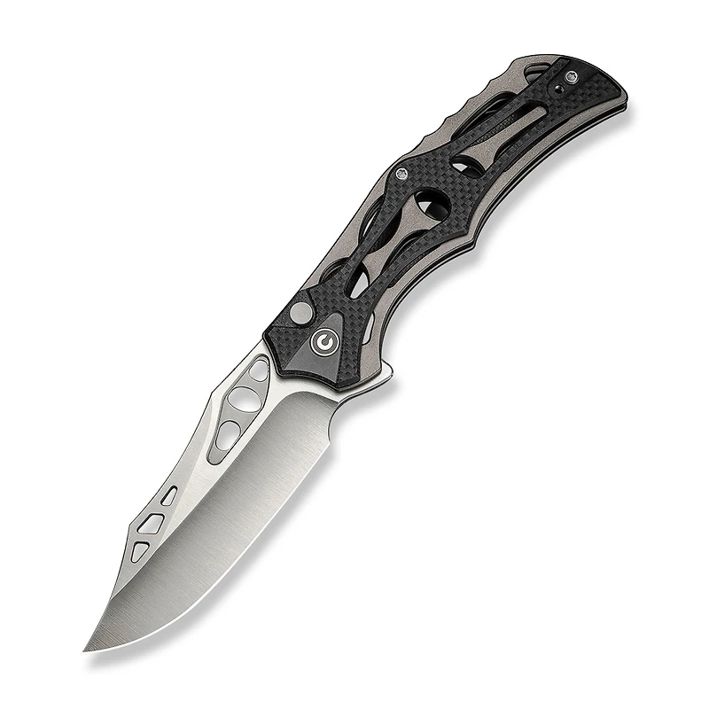 CIVIVI Biophase Grey Alum with Black Coarse G10 (C23083C-3)
