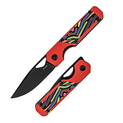 Kizer Mini Militaw G10 Red (V3634SA2)