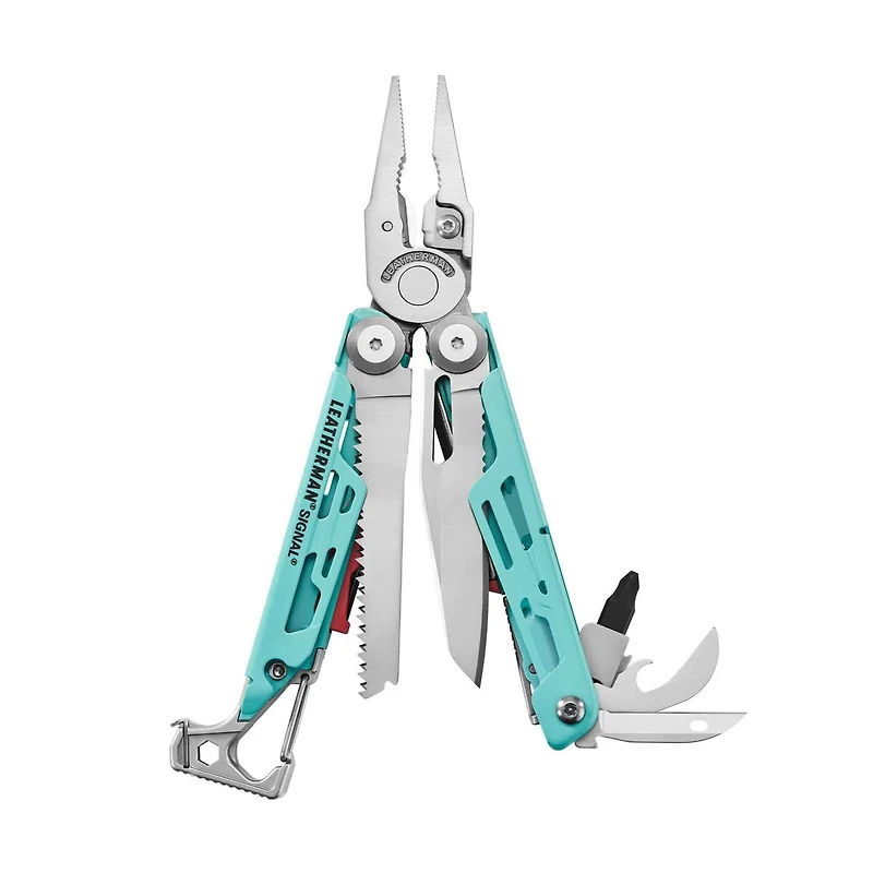 Leatherman Signal in Aqua Silver (833187)