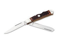 Boker TS 2.0 Double Lock Trapper Jig Brown Bone (110869)