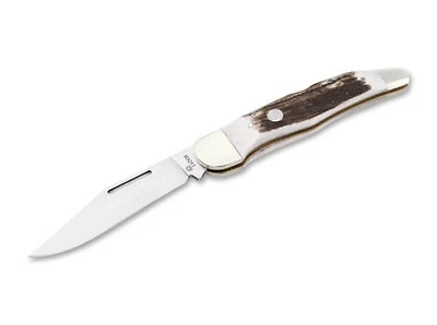 Boker TS 2.0 Folding Hunter One Blade Stag D2 (110870)