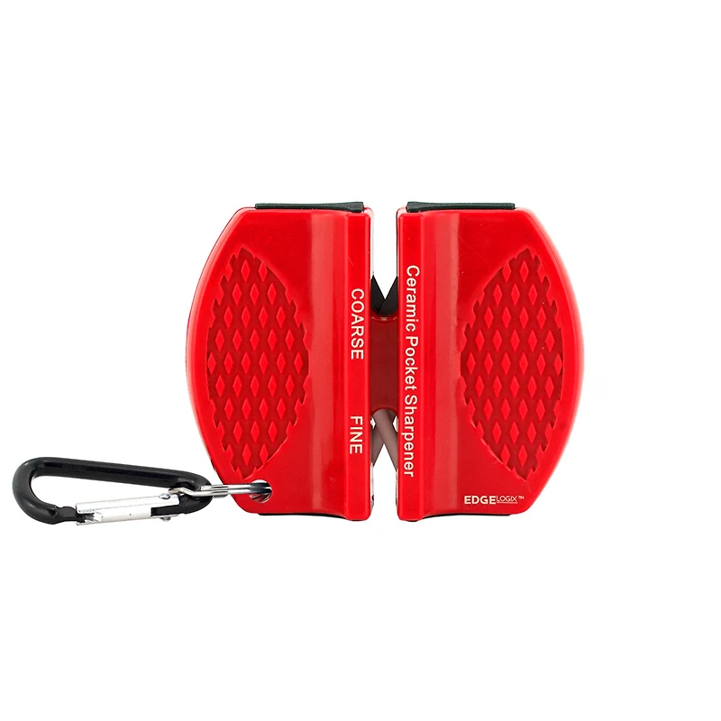 EdgeLogix Carbide Pocket Sharpener - Red (CP021R)