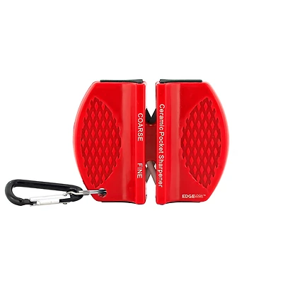 EdgeLogix Carbide Pocket Sharpener - Red (CP021R)