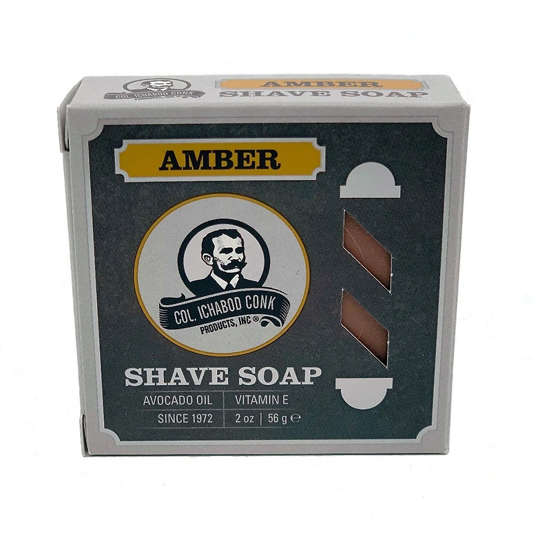 Colonel Conk Glycerine Shave Soap - Amber (#114)