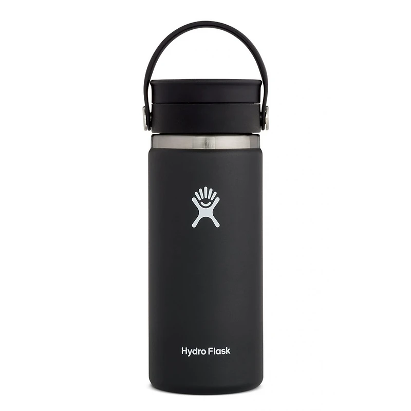 Hydro Flask Wide Mouth Flex-Sip Black 16oz (W16BCX001)