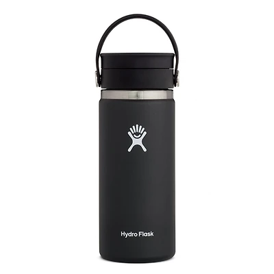 Hydro Flask Wide Mouth Flex-Sip Black 16oz (W16BCX001)