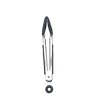 Kussi Silicone 7" Tongs Slate (SLTG7-SL)