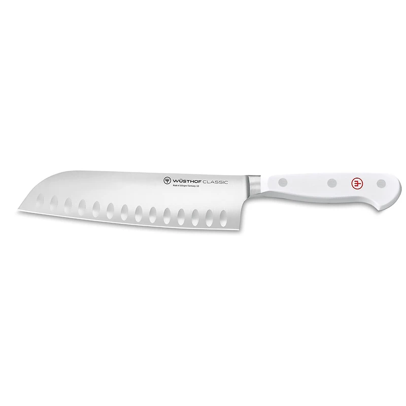 Wusthof Classic White 7" Santoku Hollow Ground (1040231317)