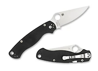 Spyderco Para Military 2 Left Handed Black G10 (C81GPLE2)
