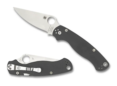 Spyderco Para Military 2 Gray G10 Maxamet (C81GPDGY2)