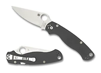 Spyderco Para Military 2 Gray G10 Maxamet (C81GPDGY2)