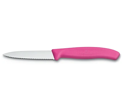 Victorinox Swiss Classic Paring  Knife 3.25" Serrated Pink (6.7636.L115)