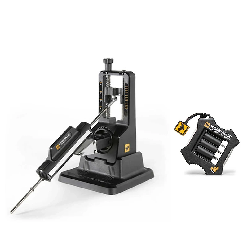 Work Sharp Precision Adjust Knife Sharpener Holiday Bundle (WSBCHPAJ)