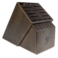 Shun 22-Slot  Knife Block Walnut Stain (DM0854)