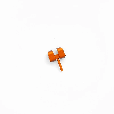 Flytanium Spyderco Manix 2 Aluminum Ball Cage Lock Orange (FLY-755O)