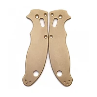 Flytanium Spyderco Manix 2 Scales Brass (FLY-0582)