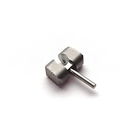 Flytanium Spyderco Manix 2 Titanium Ball Cage Lock Silver (FLY-542S)