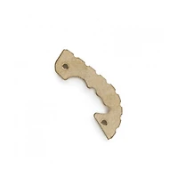 Flytanium Spyderco Shaman Brass Backspacer (FLY-0738)
