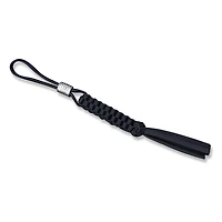 WE Paracord Lanyard With Titanium Bead Black (A-01E)