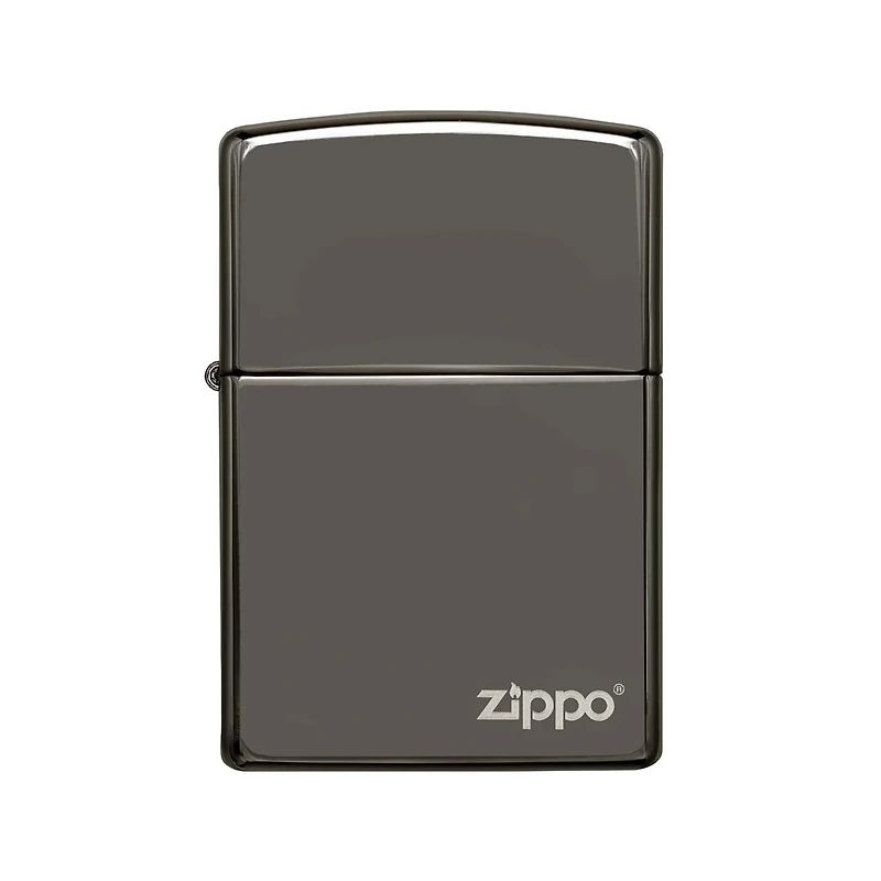 Zippo Black Ice with Logo (150ZL)