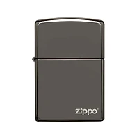 Zippo Black Ice with Logo (150ZL)