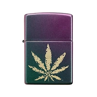 Zippo Iridescent Cannabis (49185)