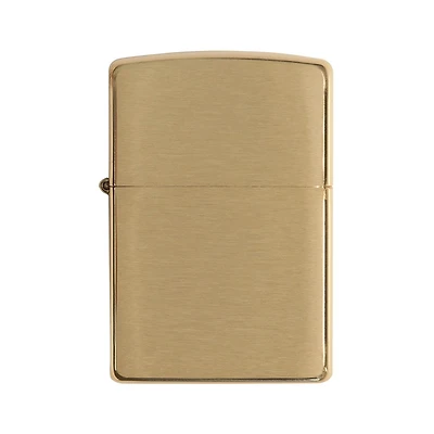 Zippo Solid Brass Plain (204B)