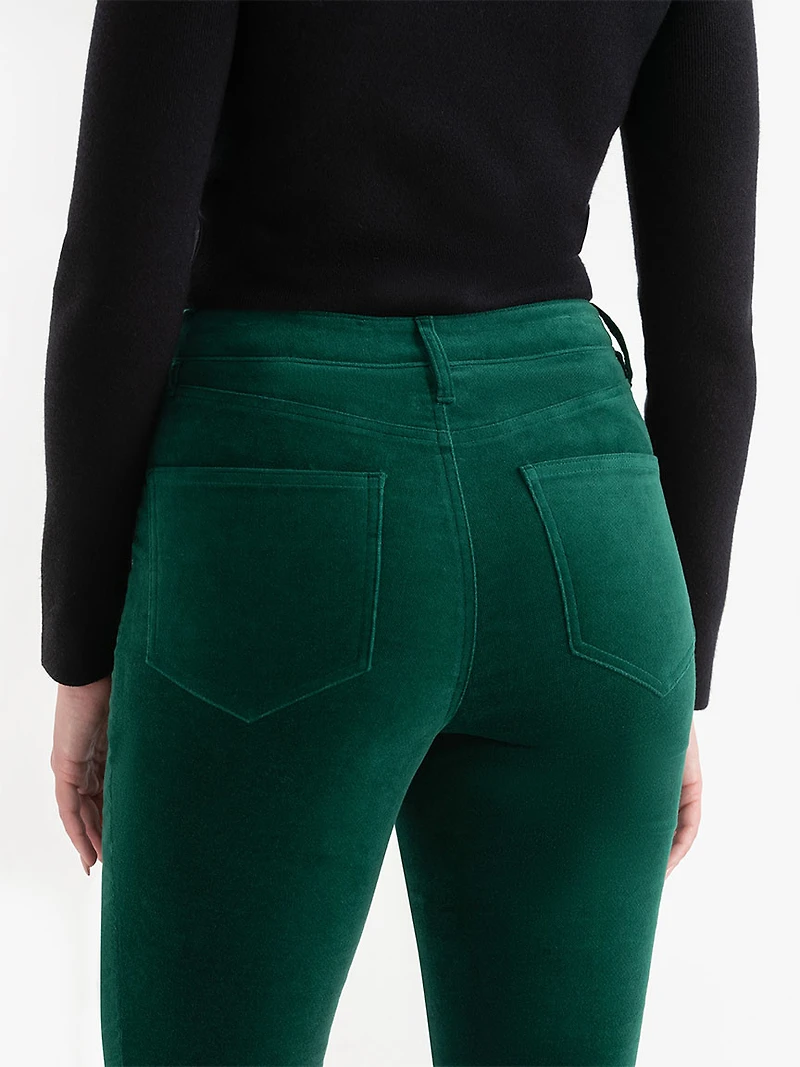 Velvet Slim Leg Pant