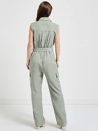 Tencel Utility Jumpsuit