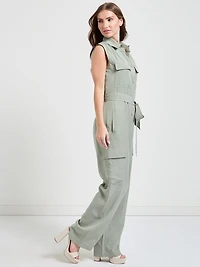 Tencel Utility Jumpsuit
