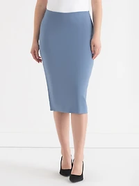 Luxe Ponte Pencil Skirt