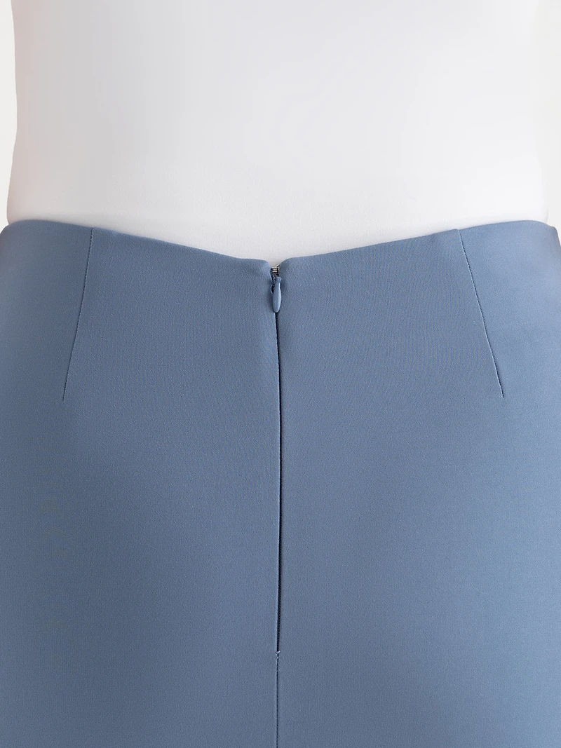 Luxe Ponte Pencil Skirt