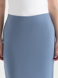Luxe Ponte Pencil Skirt