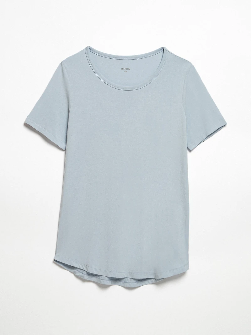 Scoop Neck T-Shirt Kentucky Blue