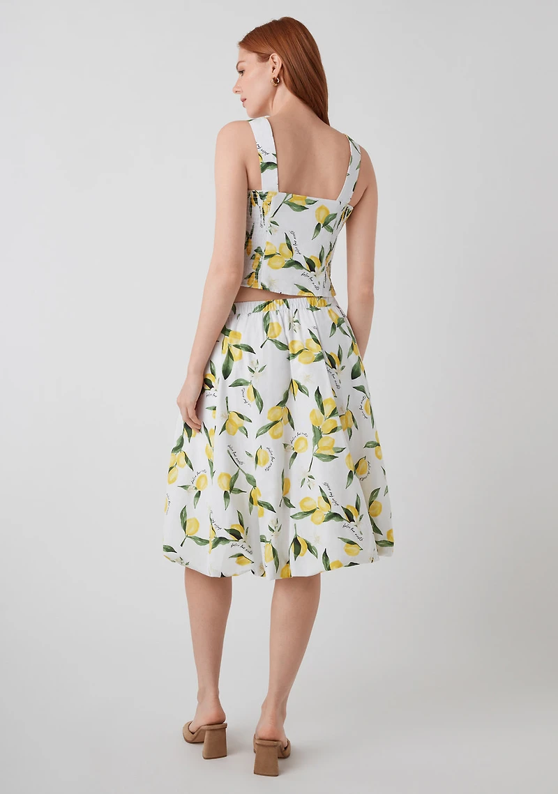 Square Neck Poplin Tank